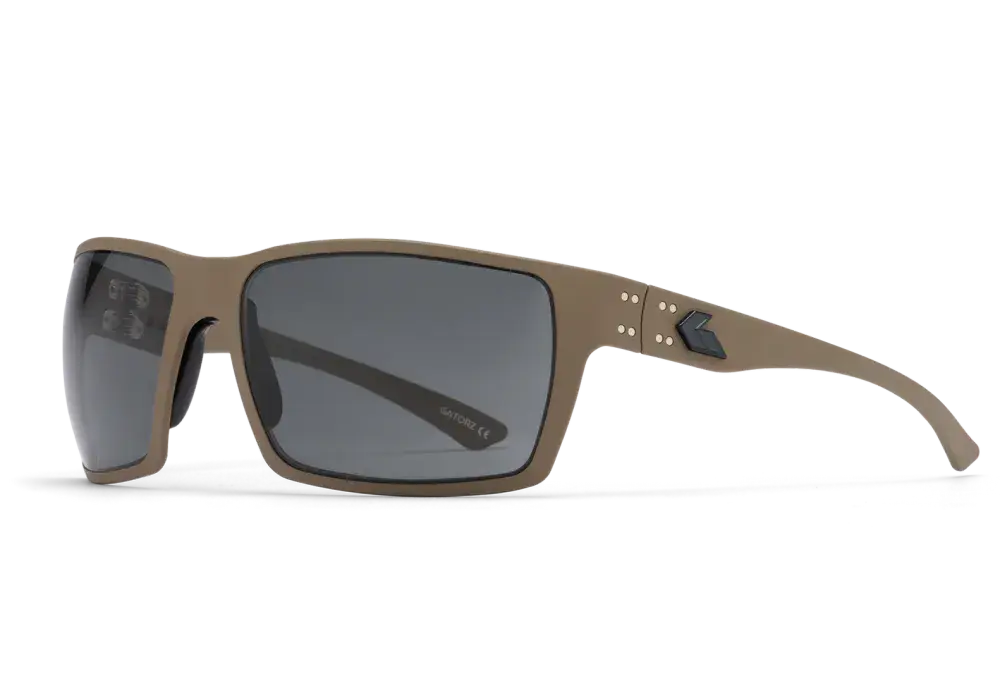Gatorz Marauder Tan Polarized Sunglasses