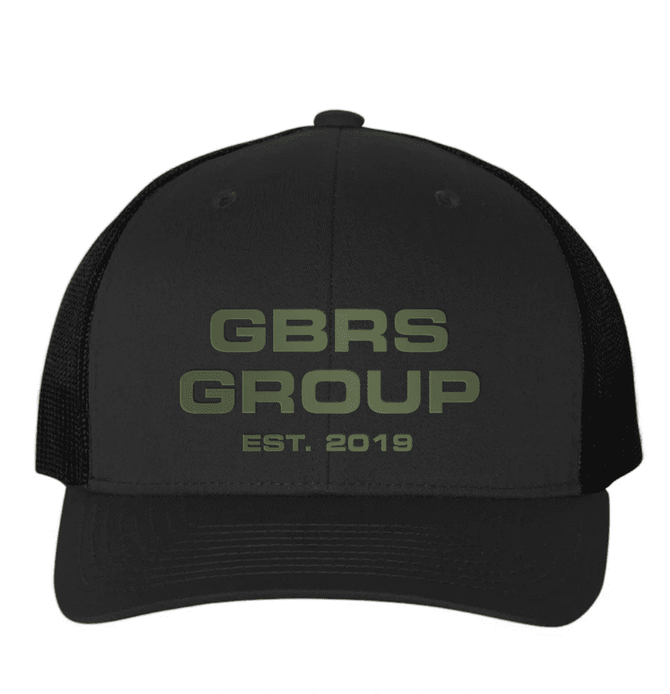 GBRS Group Instructor Trucker Hat - Anniversary Edition Black