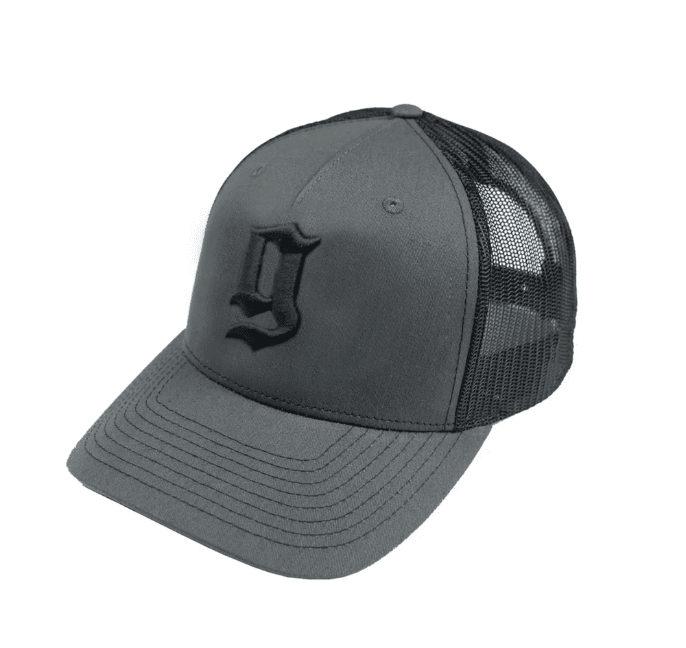 GBRS GROUP PUFF G TRUCKER HAT- Grey