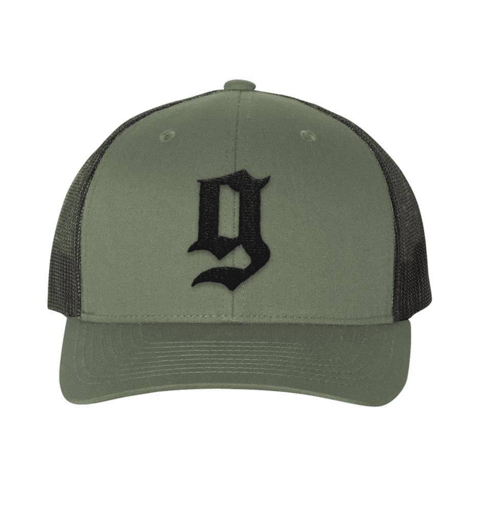 GBRS GROUP PUFF G TRUCKER HAT- Loden