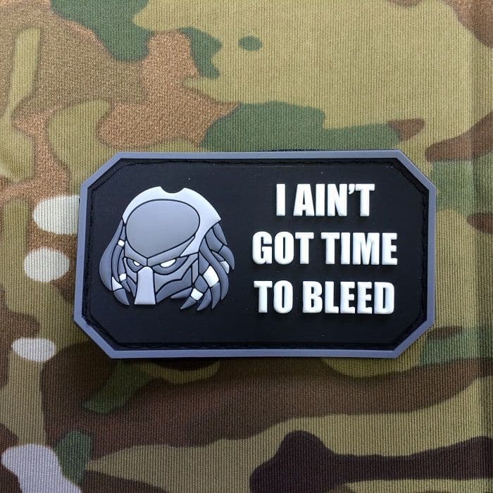 Gun Point Gun Point Gear - I ain t got time to bleed PVC Patch