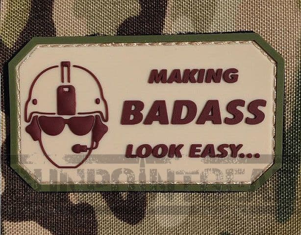 Gun Point Gear Making Badass Look Easy PVC Patch