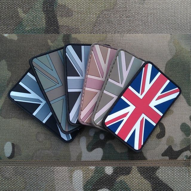 Gun Point Gear PVC Union Jack Patch Large