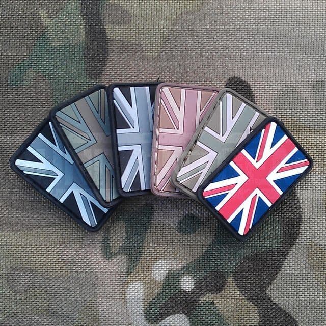 Gun Point Gear PVC Union Jack Patch Small