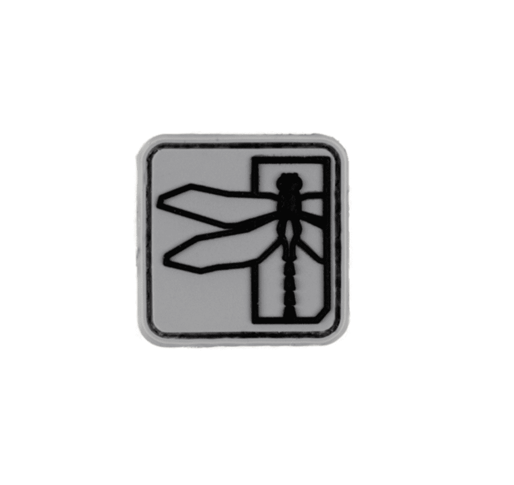 Haley Strategic 1" Dragonfly PVC Patch Grey