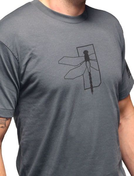 Haley Strategic Dragonfly Tee - Grey