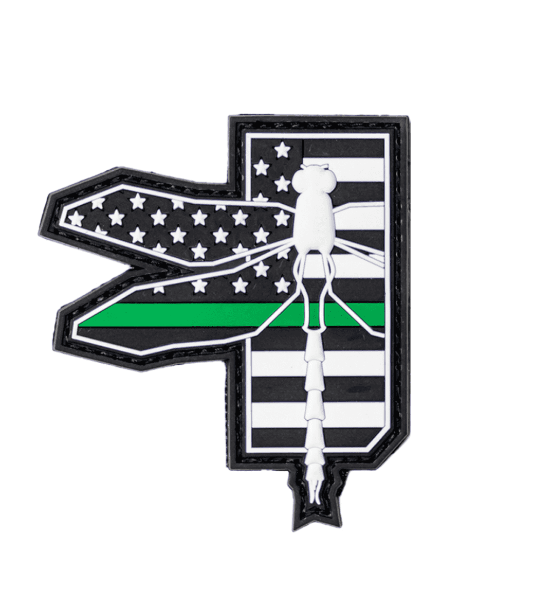 Haley Strategic Thin Green Line Dragonfly Patch