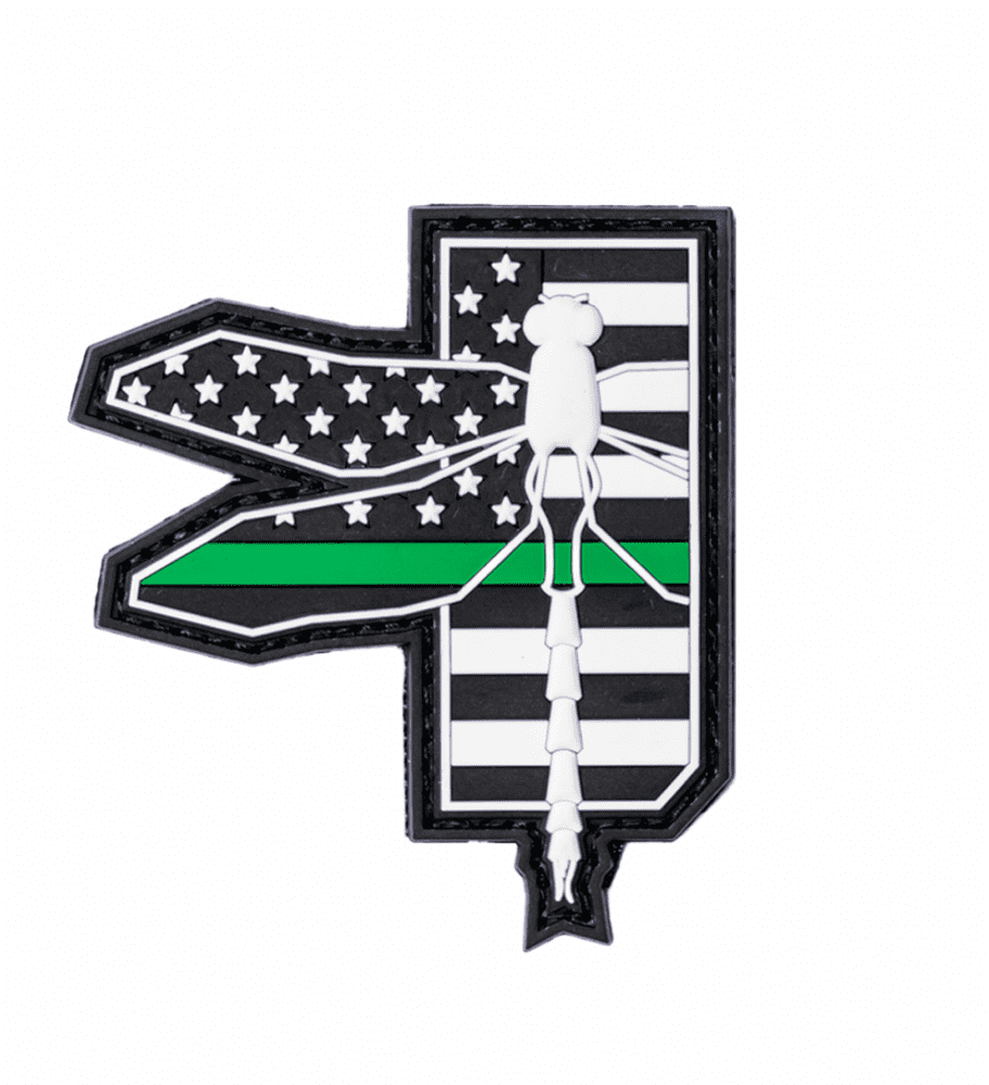 Haley Strategic Thin Green Line Dragonfly Patch