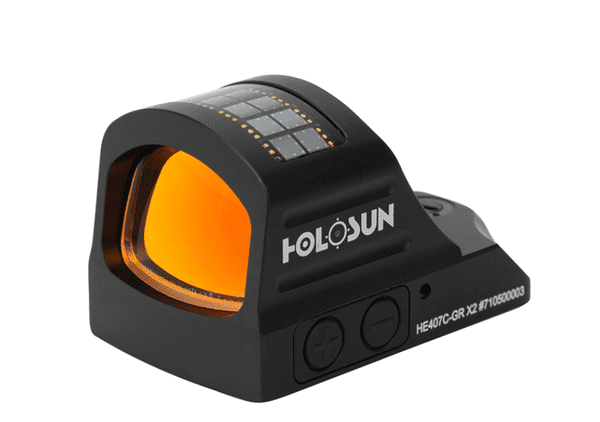 Holosun HE407C GR X2 Reflex Sight - Green Dot