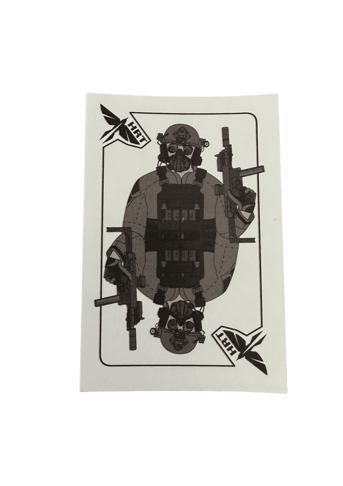 HRT Sticker FREE With Any HRT Purchased Item