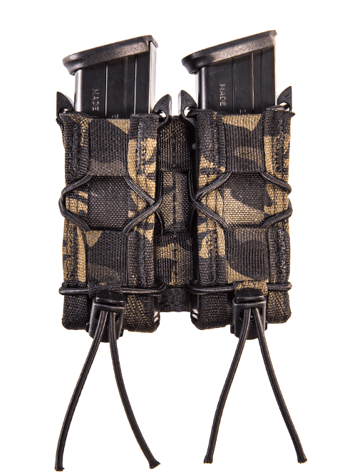 HSGI Double Pistol Taco Pouch Multicam BLACK