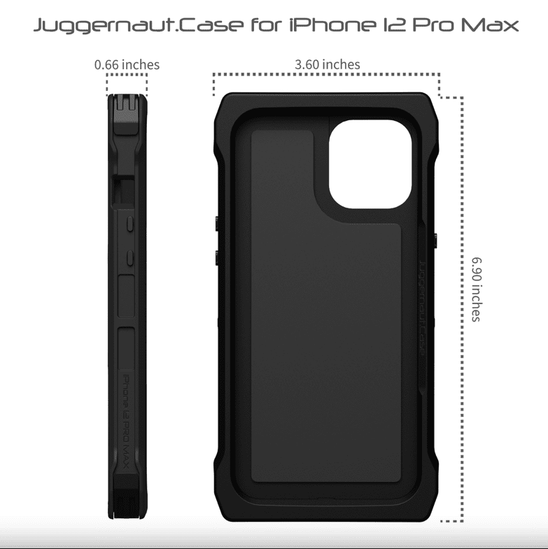Juggernaut IMPCT iPhone 12 Pro MAX Case