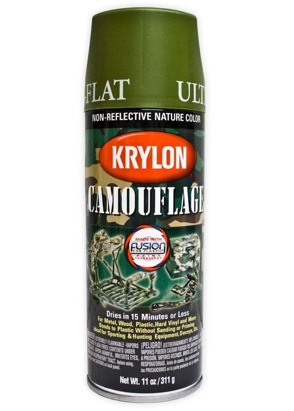 Krylon Woodland Green Spray Paint | Tactical-Kit