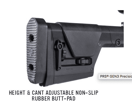 MagPul PRS Gen 3 Rifle Stock MAG-672-BLK