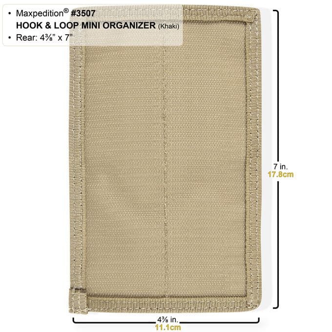 Maxpedition Hook & Loop Mini Organizer 3507 TacticalKit