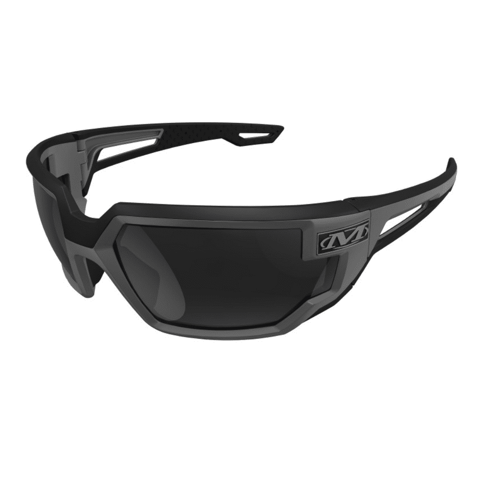 Mechanix Type X Safety Glasses Black Frame Smoke Lens