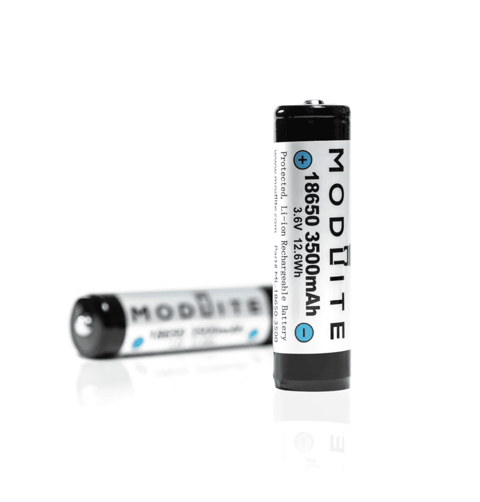 Modlite 18650 3500mAh Protected Cell (2 PACK)