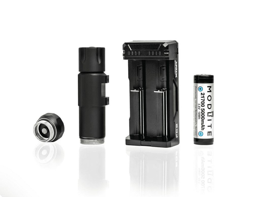 Modlite HOG 21700 Rifle Mounted Body Boost Adapter Package