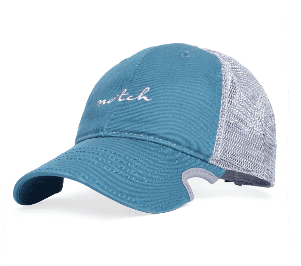 Notch Classic Adjustable Teal/Grey Ponytail Cap NCA-PTTG