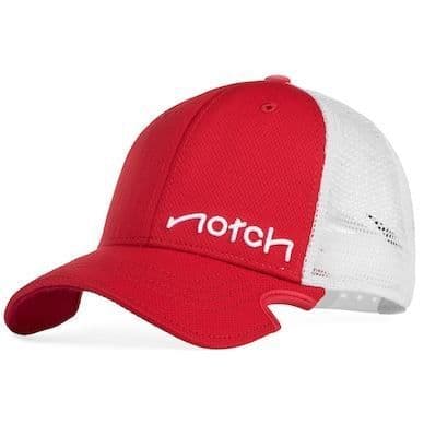 Notch Snapback Red/White Cap