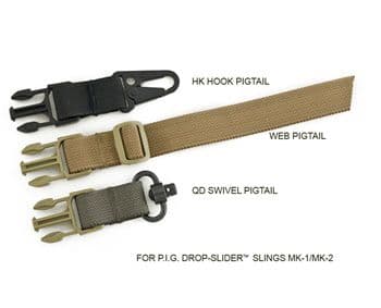 PIG QD Swivel Pigtail for Drop-Slider Sling