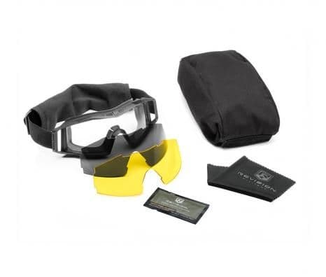 Revison Wolf Spider Goggles Essential Kit (Smoke/Clear Lenses) | Tactical-Kit