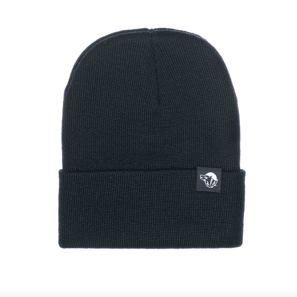 Spiritus Systems Black Alpha Wolf Beanie