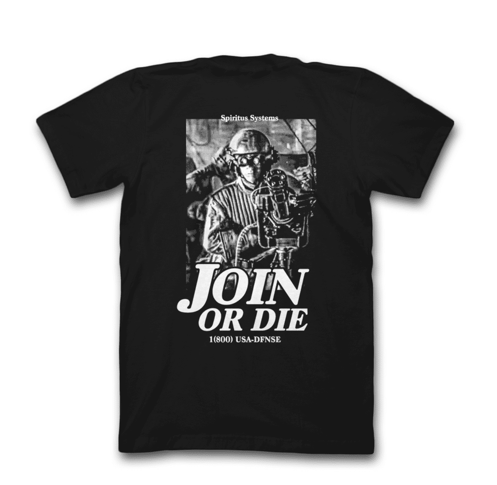 Spiritus Systems Join or Die T-Shirt