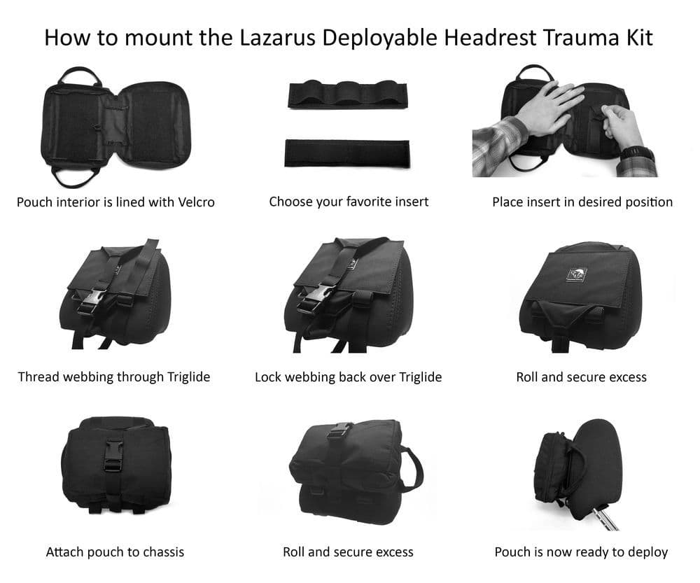 Spiritus Systems Lazarus Deployable Headrest System