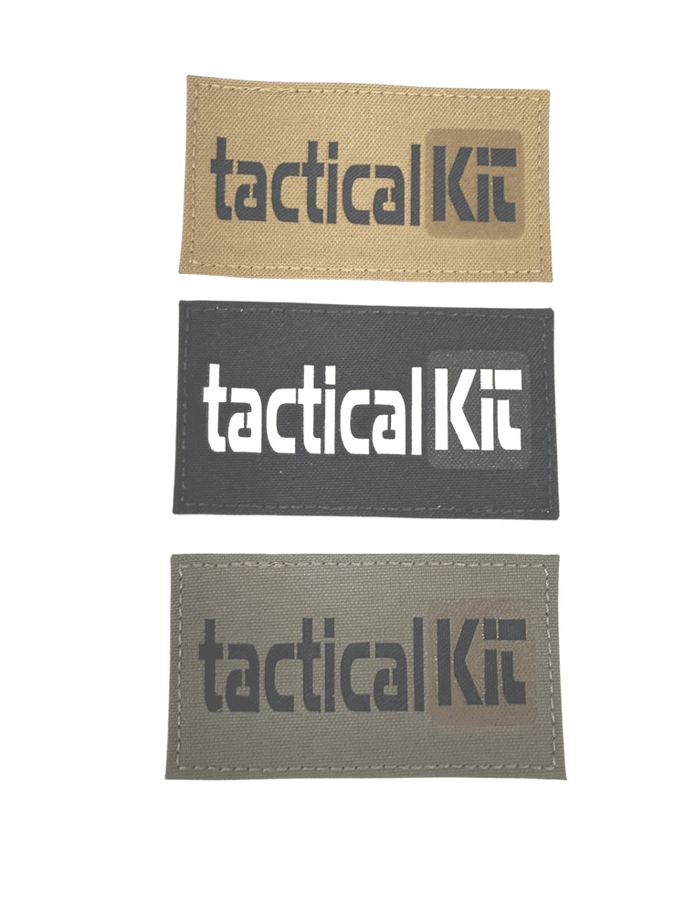 Tactical Kit Laser Cut Brand Patch
