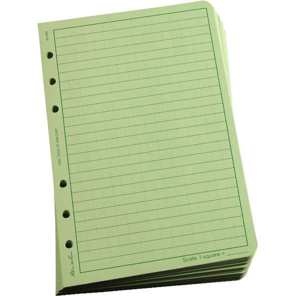 Tactical Loose Leaf TAMS Paper 4 5/8