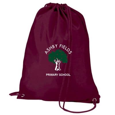 Ashby fields primary school house colour PE bag