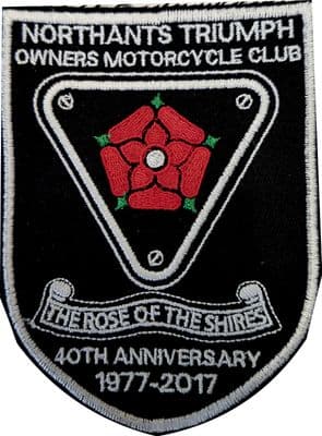 Cloth badge-40th Anniversary