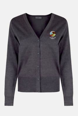 Falconers Hill Academy cardigan-grey
