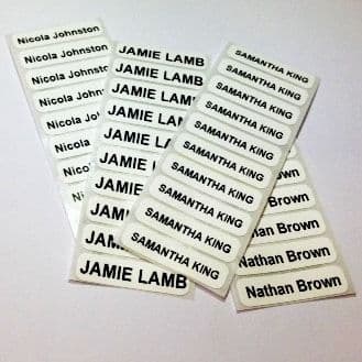 Iron on Labels