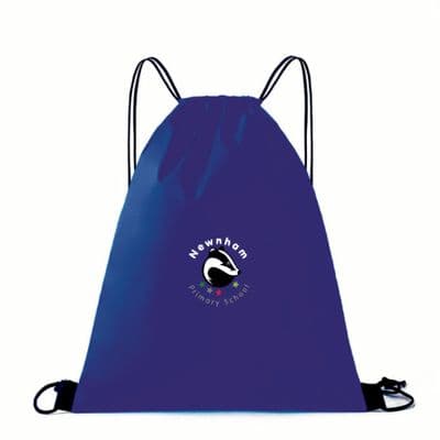 Newham primary school badged PE bag