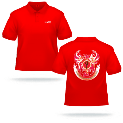 Phoenix Gymnastics Red Adult Polo
