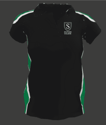Southam College Fitted Sports Poloshirt