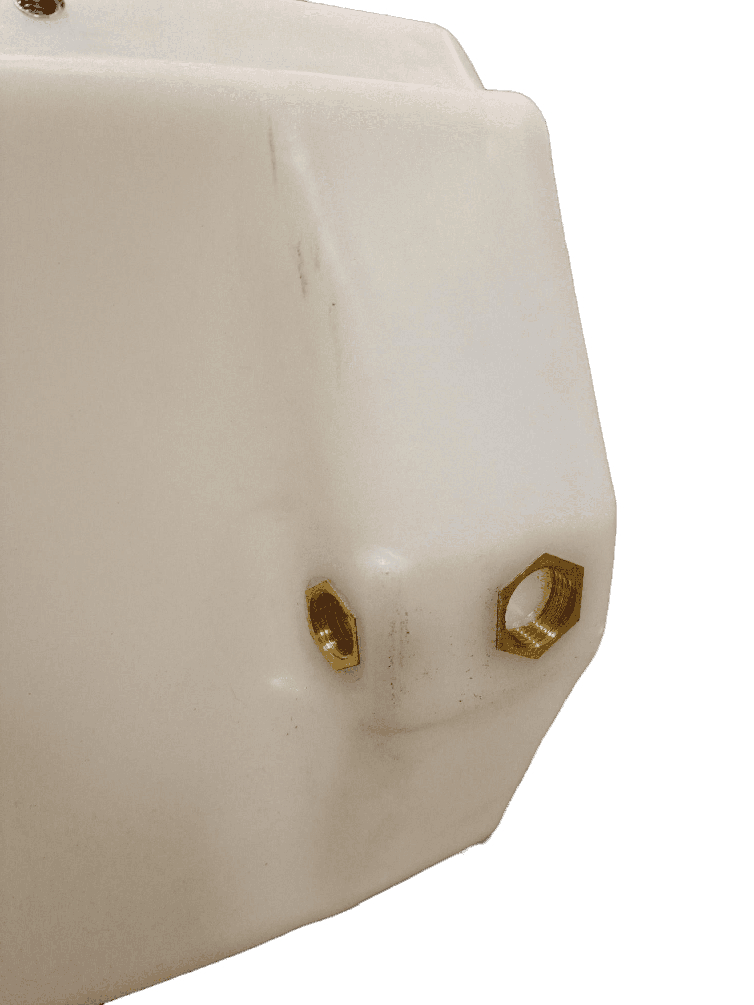 100L Flat Water Tank with Drain Sump