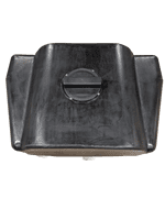 150L Black Upright Tank Narrow