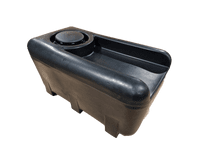 200L Horizontal Flat Black Water Tank