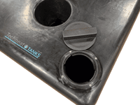 220L Flat Narrow Baffled Water Tank