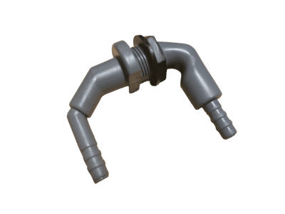 AN1825 Spigot Pipe (Half-Round) with Back Nut