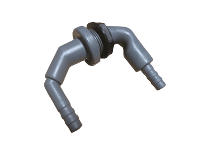AN1827 Spigot Pipe (Full-Round) with Back Nut