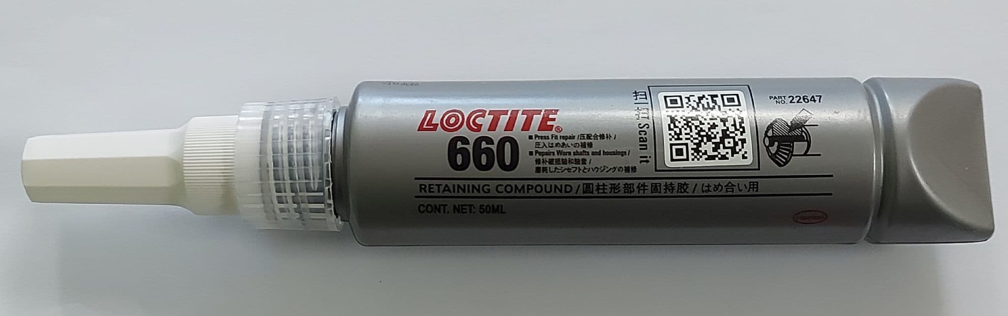 LOCTITE 660 50ml Retaining Compound high strength Gap filling