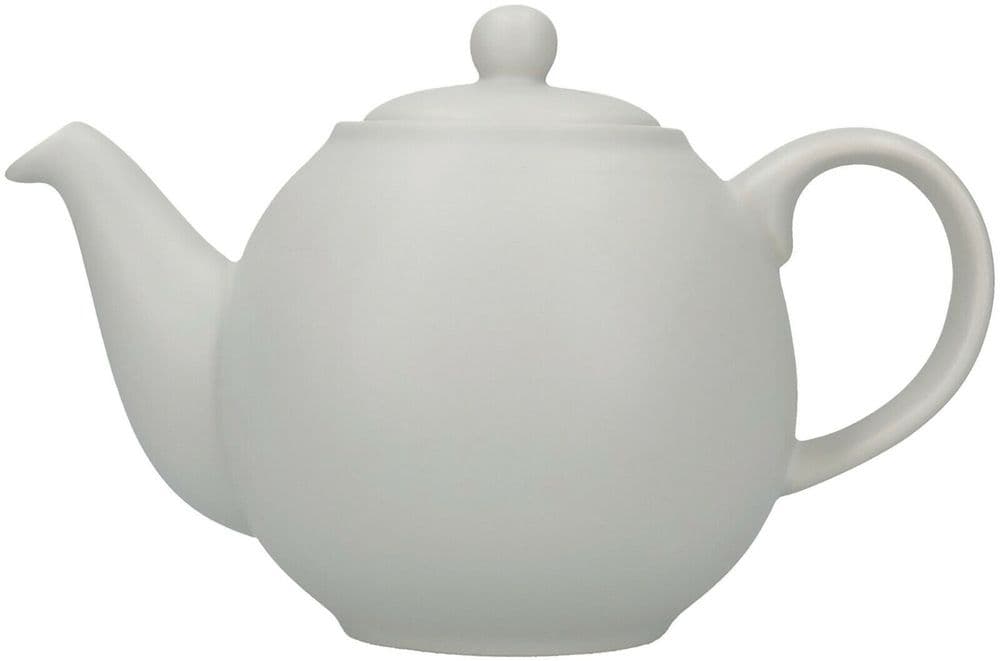 London Pottery Globe 2 Cup Traditional Teapot Nordic Grey
