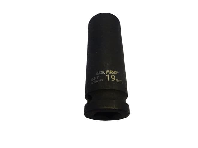 1/2 INCH DRIVE DEEP 19MM SOCKET