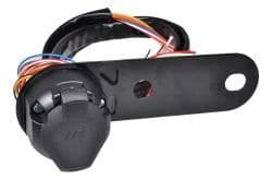 12V 13 PIN PRE-WIRED EURO SOCKET AND MOUNTING PLATE