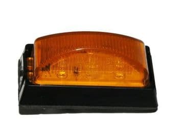 12v -24v AMBER SIDE LED MARKER LAMP