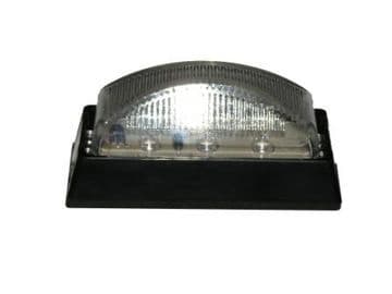 12v -24v WHITE FRONT LED MARKER LAMP